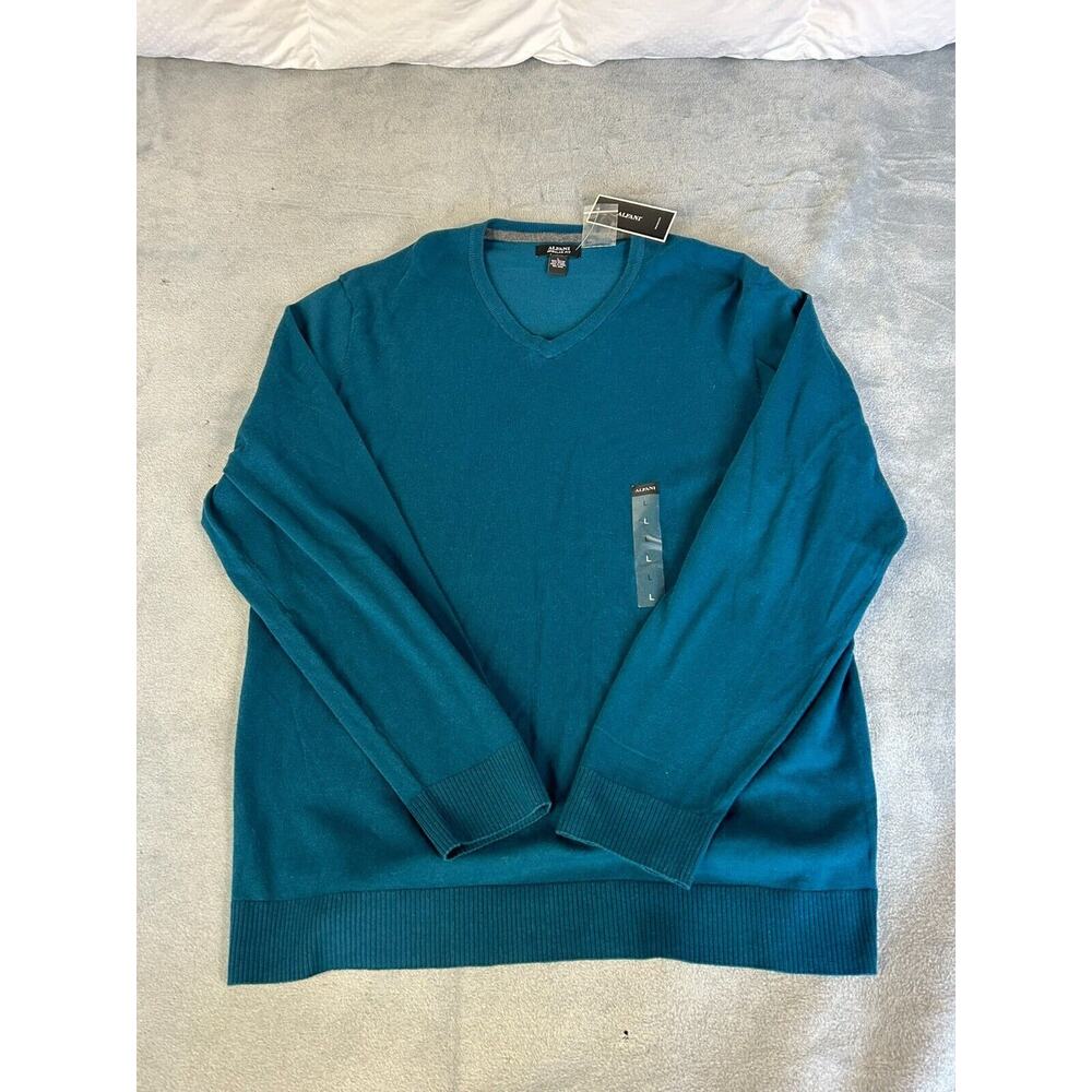 NWT Alfani Men's Teal Sweater Men's L